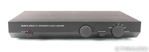 Musical Fidelity A1 Vintage Stereo Integrated Amplifier; AS-IS (Phono Defective)