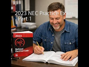 NEC Practice Exam – Part 1: Questions 1-12 Electrical Code Questions ANSWERED! #NECExam #NECcode