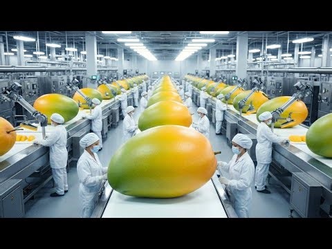 Inside a Modern Mango Processing Plant: From Fresh Mangoes to Smooth Fruit Puree
