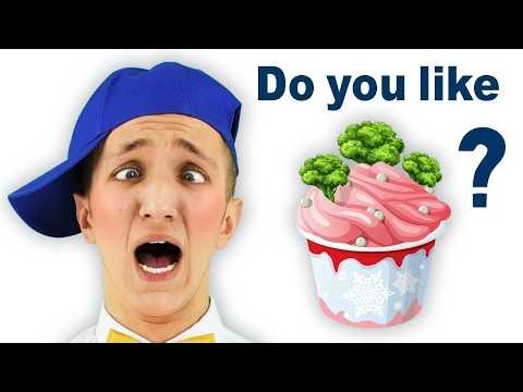 Do You Like Broccoli Ice Cream Song for Kids | Super Simple Nursery Rhymes. Sing Along With Tiki.