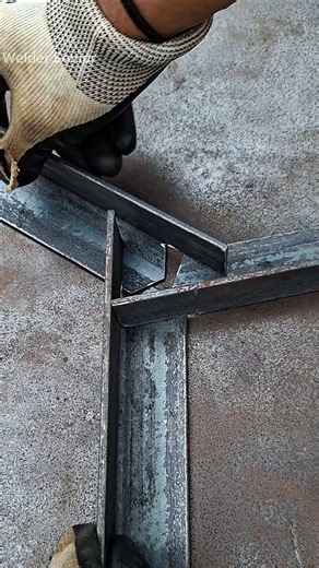 14K views · 74 reactions | A rarely discussed professional technique of old welders, connecting three angle irons | Welder Senior | Facebook