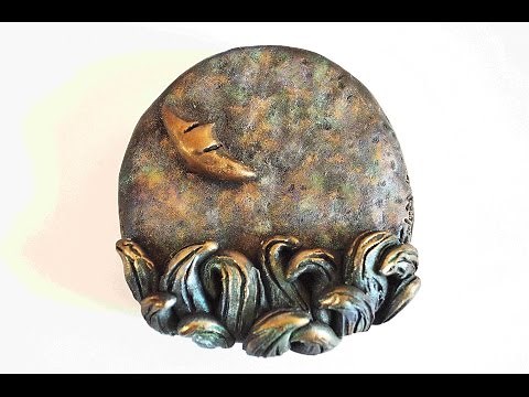 DIY How To Sculpt Ocean Waves In Polymer Clay