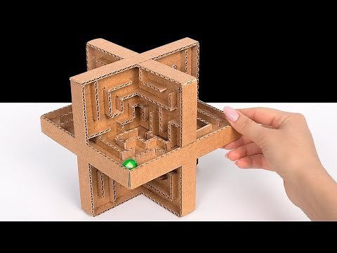 Incrível Labirinto 3D DIY