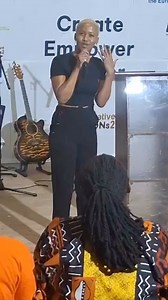 4.7K views · 2.8K reactions | What would help us both is if you attended my live shows as opposed to saying I should post long vids of my sets… Yes? Yes. A snippet of my set at the grand opening of the Lit fest at Nhaka Gallery in Zimbabwe. We have more in store for you this Saturday so kindly check out my stories for the poster❤️懶 #sky #bomondesky #iam #word #her #litfest | Nomonde Sky Mlotshwa | Facebook