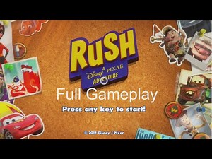 Rush A Disney Pixar Adventure Full Gameplay