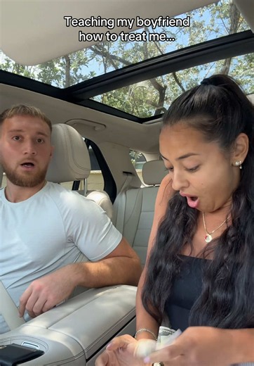 He’s so thoughtful 😭 #fyp #couplescomedy #couplescontent #boyfriendreaction #calebnandrea