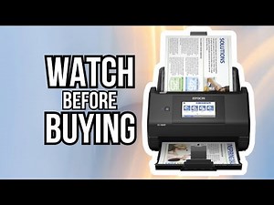 Epson WorkForce ES-580W Scanner Review - Fast & Reliable Home Office Solution!