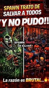 Spawn tried to save all the #Heroes #Marvel #DC #Spawn #Spiderman #short