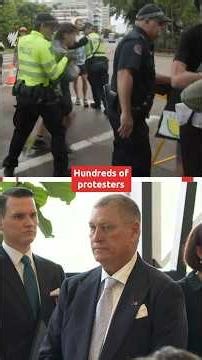 Protests in Darwin as controversial new administrator sworn-in