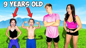 Kids versus adults in extreme gymnastics challenge