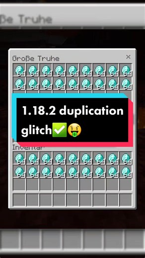 1.18.2 Working duplication glitch✅ #minecrafthacks #minecraftlifehacks #minecraftlifehack #minecraftbedrock #minecraftandroid #minecraftpe #minecrafttutorial #minecraftxbox