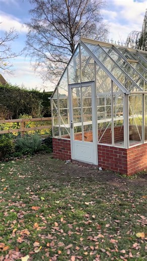 Stunning Dwarf Wall Greenhouse Installation in the UK