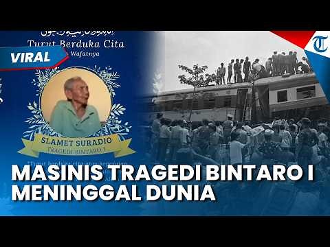Mbah Slamet Suradio, the Engineer Behind the Bintaro I Train Accident Tragedy, Passes Away