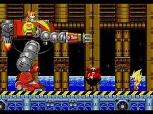 Sonic 2 - Final Boss Theme in major key
