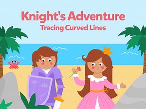 Knight’s Adventure: Tracing Curved Lines
