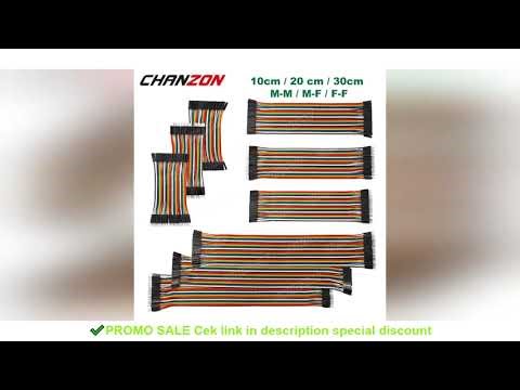 10cm 20cm 30cm Jumper Wire Dupont Cable 24AWG Copper Ribbon Male Female 40 Pin Long Line Connector f