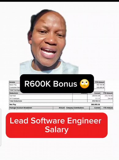 Lead Software Engineer Salary Insights in South Africa