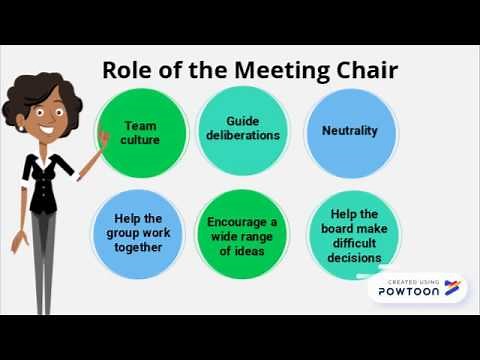 7 Tips for Chairing a Meeting