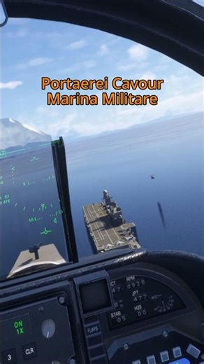 Harrier - Marina Militare Italiana - Golfo della Spezia #flightsimulator2024 #aeronauticamilitare