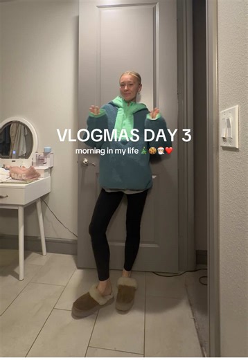 Part 3 | Vlogmas day 3 &my 5am wellness routine before work!! 🤍🎄❄️🧸 #vlogmas #christmasvlogmas #morningroutine #morninginmylife #5amclub