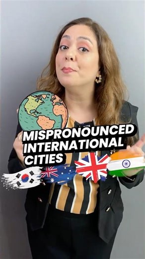 Pronunciation Of International Cities | English Pronunciation Lesson #cities #learnenglish #howtosay