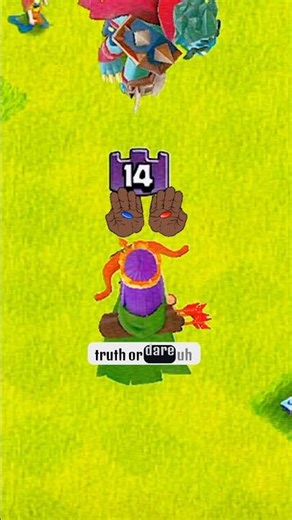 this truth or dare challenges was INSANE #funny #clashofclans #gaming