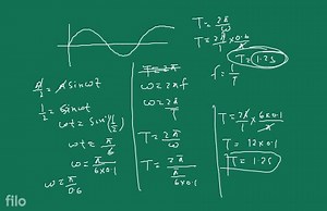 In SHM, magnitude of maximum acceleration is \alpha and angular... | Filo