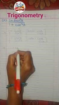 Class-10th Trigonometry #maths #ncert #shorttrick #subscribe #trending #like