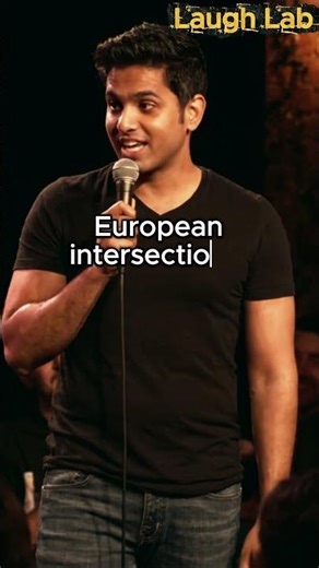 "Why European Roundabouts Are Pure Chaos" #DrivingFails #USAvsEurope #StandUp #LaughLab #Shorts