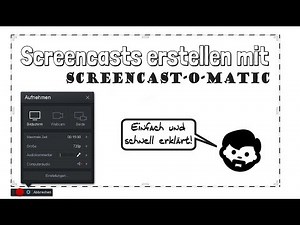 Bildschirmaufnahmen erstellen mit Screencast-O-Matic