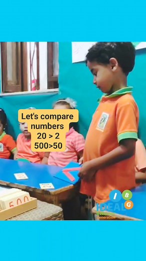 Comparing numbers for kids. Greater than, less than lesson. (3_4 years old). | Ideal Behavior Nursery