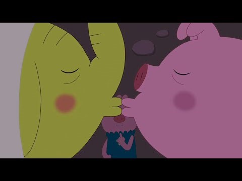 Adventure Time - Tree Trunks Kisses Mr. Pig at the Candy Dungeon!!!