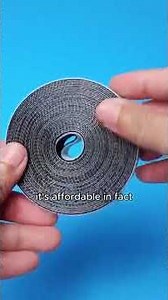 1 Roll Reusable Fastening Tape Multi-Purpose Cable Ties for Computer and TV Wire Storage,
