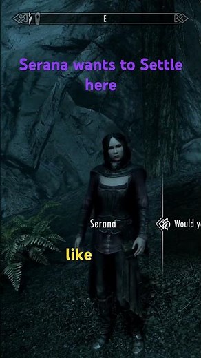 Serana SDA loves Lakeview #SkyrimSDASerana #skyrimmoddedplaythrough