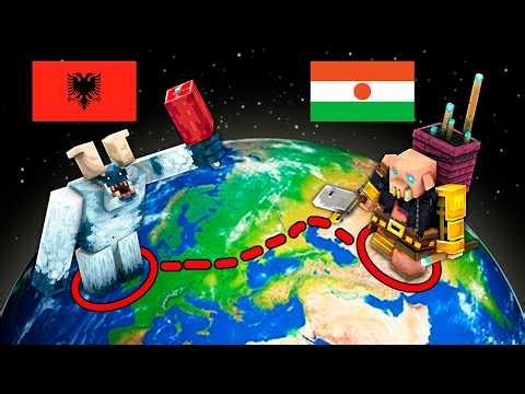 Minecraft but the last surviving mob wins the battle - Survival Mods