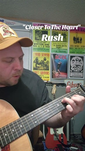 put some new strings on my Guild 12 string Acoustic! intro "Closer to the Heart" Rush #rushband #70s