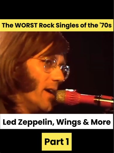 The WORST Rock Singles of the '70s - Led Zeppelin, Wings & More Part 1
