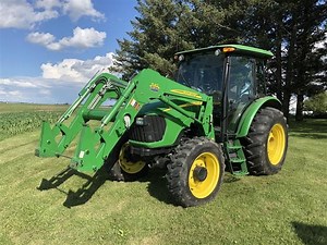 2006 John Deere 5425 MFWD Tractor W/John Deere 542 Loader | Agriculture