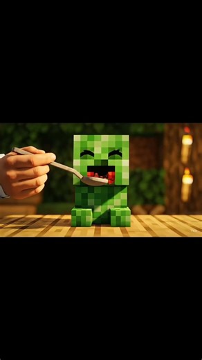 I Fed a Baby Creeper… AND HE LOVED IT 💀🔥 | Minecraft Cursed ASMR