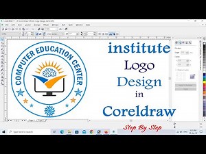 How to Create a institute Logo Design | Computer Center Logo Design
