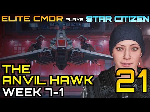 My Favorite Combat Ship - the Anvil Hawk - Star Citizen : An Elite CMDR -Star Citizen 3.14