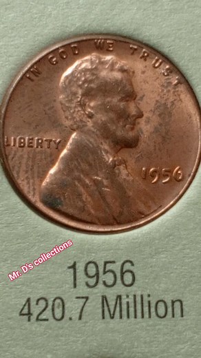 93K views · 626 reactions | 滋 1956 & 1957 Lincoln Wheat Pennies 1956...