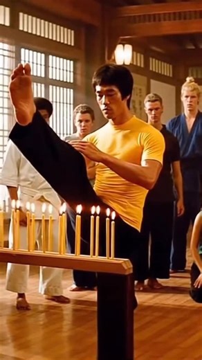 Kungfu.Legend on Instagram: "Bruce Lee Precision Leg Control | Sora AI#BruceLee #LegTechniques #MartialArts #FightSpirit #KungFu"