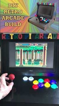 How to Build a Retro Arcade Station using Raspberry Pi #cncsoftware #cnc
