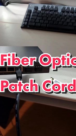 Home Gigabit Internet Fiber Optic Cable Installation Test
