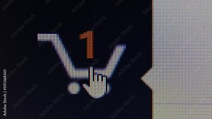 The trash icon on the computer screen in the browser.