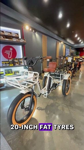 Ultimate Fat Tyre Trike! Veloz Grand Prix 750W Beast with Samsung Battery