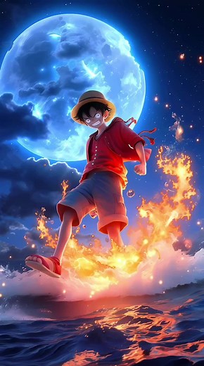 4K Live Wallpaper of Luffy from One Piece