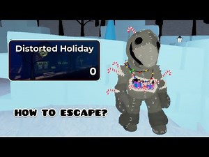 HOW to escape DISTORTED HOLIDAY in PIGGY