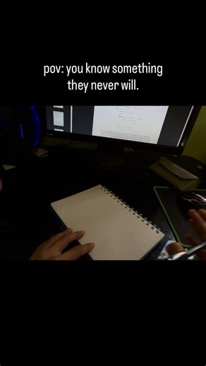 Ahmed Saadi on Instagram: "They will never know, Don’t forget to join the fam — just press follow! ✅✅ . . . #grind #coding #robotics #computerscience #university #alone #selfcare #motivation #programming #explorepage"